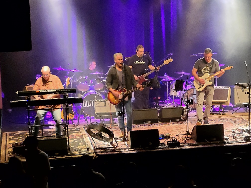 The band onstage at FTC